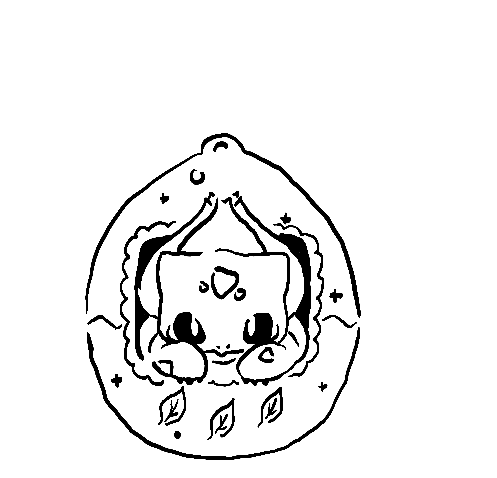 Pochoir tatouage temporaire - Pokémon Bulbizar Tamagotshi