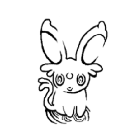 Pochoir tatouage temporaire - Pokémon Mentalie 2