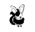 Pochoir tatouage temporaire - Pokémon Pirolie 2