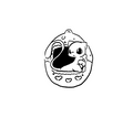 Pochoir tatouage temporaire - Pokémon Mwe Tamagotshi